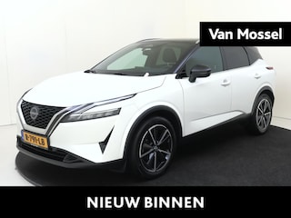 Nissan Qashqai 1.3 MHEV Xtronic Tekna Trekhaak Cold pack zwart dak