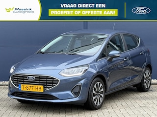 Ford Fiesta 1.0 EcoBoost Hybrid 125pk Titanium | Apple carplay | Parkeerhulp | Airco | Trekhaak | Zeer lage kmstand!