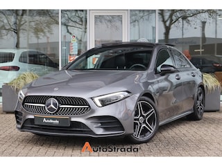 Mercedes-Benz A-klasse Limousine A 200 AMG-Line 163pk | Pano | Sfeer | Cruise | Multibeam | Navi | Memory | Camera | Keyless