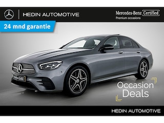 Mercedes-Benz E 200 Limousine Automaat Business Solution AMG | Premium Plus Pakket | Nightpakket | Panoramadak | Burmester Audio | 360° Camera | Sfeerverlichting | Keyless-Go | Spiegelpakket
