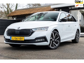 Skoda Octavia Combi 1.0 e-TSI Sport Business Automaat I CarPlay I Lane Assist I Sfeerverlichting I Sportstoelen I NAP I NL Auto