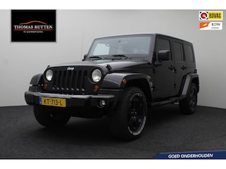 Jeep Wrangler Unlimited 2.8 CRD Sport 2010 Youngtimer | Soft + Hardtop | Automaat | Airco | Cruise control | Trekhaak | Lichtmetaal | Lederen bekleding | CV |