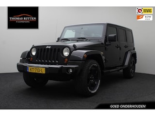 Jeep Wrangler Unlimited 2.8 CRD Sport 2010 Youngtimer | Soft + Hardtop | Automaat | Airco | Cruise control | Trekhaak | Lichtmetaal | Lederen bekleding | CV |