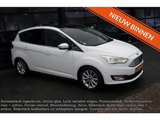 Ford C-MAX 1.0 Titanium, Elek achterklep, Navi, CC, Panodak, Clima, PDC, Aut inparkeren