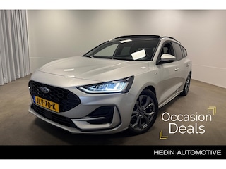 Ford Focus Wagon 1.0 EcoBoost Hybrid ST Line X | Trekhaak | Pano | Adaptive Cruise | BLIS | Winter Pack