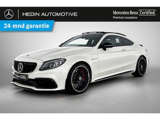 Mercedes-Benz C 63 S AMG Coupé Automaat | MANUFAKTUR | AMG Nightpakket | Panoramadak | Burmester Audio | Comand Online | Distronic | 360° Camera | Multibeam LED | Sfeerverlichting | AMG Performance Uitlaat