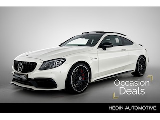 Mercedes-Benz C 63 S AMG Coupé Automaat | MANUFAKTUR | AMG Nightpakket | Panoramadak | Burmester Audio | Comand Online | Distronic | 360° Camera | Multibeam LED | Sfeerverlichting | AMG Performance Uitlaat