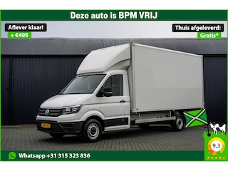 Volkswagen Crafter 35 2.0 TDI 177PK | Bakwagen met laadklep | Airco | Adapt.cruise | 3-Zits