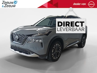Nissan X-Trail 1.5 e-Power Tekna Plus |Nappa lederen bekleding|Stoelgeheugen|360grd Camera|Parkeersensoren voor en achter|Naviagatie|Apple carplay&Android auto|19inch LMwielen|Opendak|Bi-led verlichting|Dodehoeksensoren|