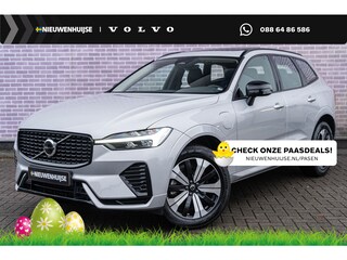 Volvo XC60 2.0 T6 Plug-in hybrid AWD Plus Dark | Google | Long Range | Schuif-/Kanteldak | Camera | Trekhaak | Adaptieve Cruise Control | Lederen Bekleding | Elek. Stoelen | Stoelverwarming Voor + Achter | Zitverlenging | Stuurverwarming | Memory | 19" LM