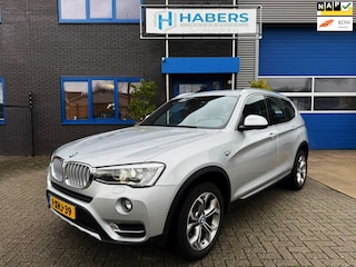BMW X3 XDrive20i High Executive 184PK|Origineel NL|Proff Navi|AUT|4x4|Trekhaak|Leder|Sportstoelen|Xenon|StoelVW|Climate|Cruise|PDC
