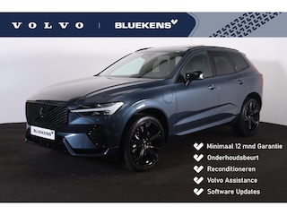 Volvo XC60 T6 Recharge AWD Ultra Black Edition - Panorama/schuifdak - IntelliSafe Assist & Surround - 360º Camera - Harman/Kardon audio - Adaptieve LED koplampen - Verwarmde voorstoelen, stuur & achterbank - Parkeersensoren voor & achter - Elektr. bedienb. voorstoelen met geheugen - Head up display - Draadloze tel. lader - Extra getint glas - 21' LMV