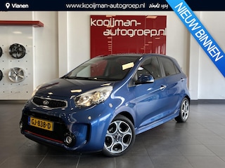 Kia Picanto 1.2 CVVT SportsLine Stoel en stuurverwarming| Nederlandse auto| BOMVOL Opties|