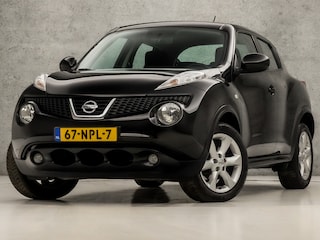 Nissan Juke 1.6 Acenta Sport (NAVIGATIE, LOGISCH NAP, CLIMATE, CRUISE, SPORTSTOELEN, LM VELGEN, TREKHAAK, CRUISE, NIEUWSTAAT)