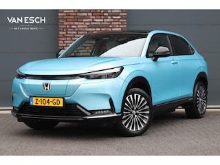 Honda e:Ny1 Elegance 69 kWh | Panoramadak | Adaptieve Cruise Control | Verwarmd Stuurwiel | Leder | Surround Camera | Apple Carplay/Android Auto | Dodehoekassistent | Stoelverwarming |