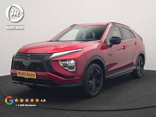 Mitsubishi Eclipse Cross 2.4 Black Edition Plug In Hybrid 188pk Dealer O.H. PHEV | Trekhaak Afn. | 360 Camera | Adaptive Cruise | Sportstoelen & Stuur Verwarmd | Navigatie Via TomTom | Apple Carplay | Blis | DAB |