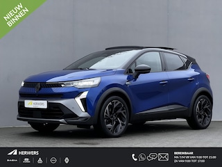 Renault Captur 1.6 E-Tech full hybrid 145 esprit Alpine / Fabrieksgarantie tot 09-2026** / Schuifdak / Stuur-, stoel- en voorruitverwarming / Navi groot scherm / Apple Carplay Android / 19" LM wielen /