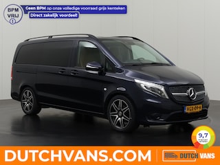Mercedes-Benz Vito 7G-Tronic Automaat Lang Dubbele Cabine | Led | Leder | Navigatie | Camera | 2xSchuifdeur | Privacyglass