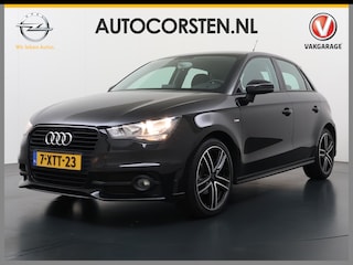 Audi A1 Sportback 1.2TFSI 5drs S-Line Navi Airco Cruise Control Bluetooth Admired Lmv 17" Isofix Optiek-pakket zwart Origineel Nederlandse Auto