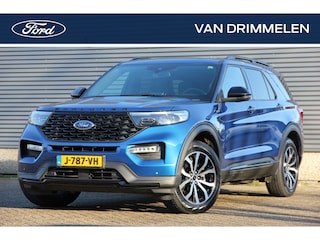 Ford Explorer 3.0 V6 EcoBoost PHEV 457pk Aut ST-Line 'Atlas Blue' | Dealer onderhouden | Origineel NL | Trekhaak |