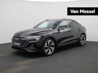 Audi Q8 E-tron 55 quattro S Edition 115 kWh | Trekhaak | Stoelverwarming Voor/achter | Optiek zwart | B&O audio | Navigatie | Head-up display | Leder | Digitale Led Matrix | 22 Inch Velgen |