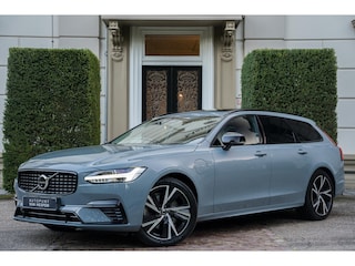 Volvo V90 2.0 T6 Plug-in hybrid AWD Ultra Dark TREKHAAK | PANO | 360 CAM | H&K | PILOT PACK | THUNDERGREY