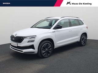 Skoda Karoq 1.5TSI/150PK ACT Sportline DSG · Navigatie · Trekhaak · Apple/Android Car Play · Camera · Garantie tot februari 2029 of 60000km.