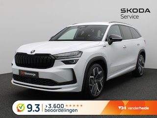 Skoda Kodiaq 1.5 TSI PHEV Sportline Business 204PK DSG Matrix-LED Verlichting, Alarm, Winterpakket, Trekhaak, 20" LM Velgen, Side Assist, Navi, Keyless, Memorystoel