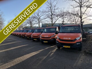 Iveco Daily 35C14 2.3 375 Laadklep 500kg Trekhaak 3500kg trekgewicht Airco 2-Persoons Open laadbak Pick-up P-up Bakwagen Telefoonverbinding 1e eigenaar Euro 6 Bpm vrij !!!