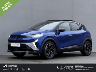 Renault Captur 1.6 E-Tech full hybrid 145 esprit Alpine / Fabrieksgarantie tot 09-2026** / Schuifdak / Stuur-, stoel- en voorruitverwarming / Navi groot scherm / Apple Carplay Android / 19" LM wielen /