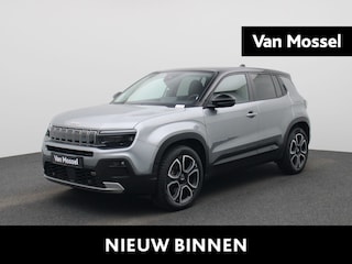 Jeep Avenger 54kWh 1st Edition 155Pk | Navigatie | Apple & Android Carplay | Parkeersensoren Voor & Achter | Achteruitrijcamera | Stoelverwarming | Privacy Glass | Climate Control | Adaptieve Cruise Control |