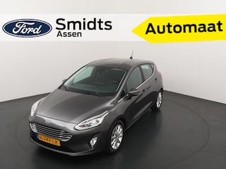 Ford Fiesta EcoBoost 100 pk Titanium | Trekhaak I Automaat I Climate I Parkeersensoren achter | Cruise |