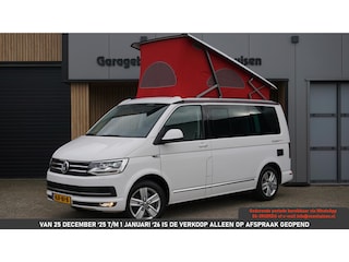 Volkswagen California 2.0 TSI 204pk DSG 4Motion Ocean Red Highline *Benzine* Elek.Hefdak LED Leder/Alcantara Standkachel Trekhaak *Uniek*