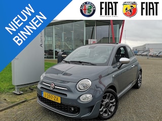 Fiat 500 1.0 Hybrid Rockstar | Sport | Carplay | Automatische airco | Parkeersensoren | Grigio Carrara
