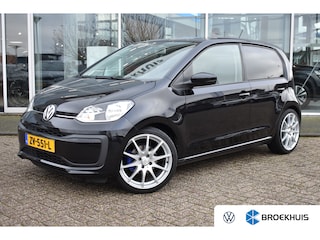 Volkswagen Up 1.0 MPI 60PK | DEALER ONDERHOUDEN | CRUISE CONTROL | APP. CONNECT | 17 INCH | MULTIFUNCTIONEEL + LEDER STUURWIEL | DASHCAM | AIRCO | GETINT GLAS