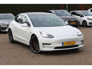 Tesla Model 3 Performance AWD 75 kWh / Autopilot / Panoramadak / Camera / Leder / 20'' / Leder / Premium Audio