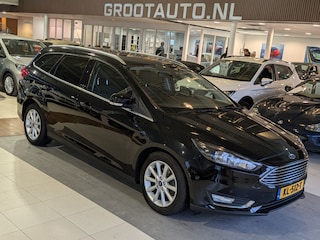 Ford Focus Wagon 1.0 Titanium Airco, Cruise Control, Trekhaak, Stuurbekrachtiging