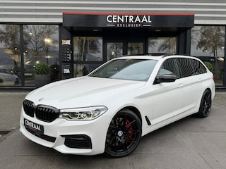 BMW 5-serie Touring 540i xDrive High Exe M-Sport|Pano|Head-Up|ACC|Memory|360Camera|Keyless|Leder|Carplay