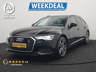 Audi A6 Avant 50 TFSI e quattro Proline Plug In Hybrid 300pk Dealer O.H PHEV | Adaptive Cruise | Camera | Keyless | Lederen Sportstoelen Verwarmd | Apple Carplay | Navigatie | Front Assist | Virtual | DAB | 19"L.M |