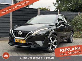 Nissan Qashqai N-Connecta 1.3 MHEV 158PK Xtronic Automaat Navigatie, Rondomzichtcamera, Keyless, Trekhaak, Panoramadak, Elektrische Kofferklep