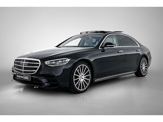 Mercedes-Benz S 450 Lang Automaat 4MATIC AMG Line | Business Class Pakket | Nightpakket | Exclusiefpakket | Airmatic | Head-Up | Distronic | Panoramadak | Burmester 4D High-End Audio | Stoelventilatie