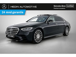 Mercedes-Benz S 450 Lang Automaat 4MATIC AMG Line | Business Class Pakket | Nightpakket | Exclusiefpakket | Airmatic | Head-Up | Distronic | Panoramadak | Burmester 4D High-End Audio | Stoelventilatie
