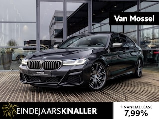 BMW M550i xDrive High Executive | HARMAN KARDON | COMFORT ACCES | BMW LASER LIGHT | 20 INCH | SCHUIF-KANTELDAK | ADAPTIVE CRUISE CONTROL | VOLLEDIG BMW DEALER ONDERHOUDEN | SOPHISTO GRAU |