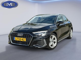 Audi A3 Sportback 30 TFSI S edition, 2 X S-LINE, 1e eigenaar, 1/2 lederen sportinterieur, NL auto met nationale auto pas