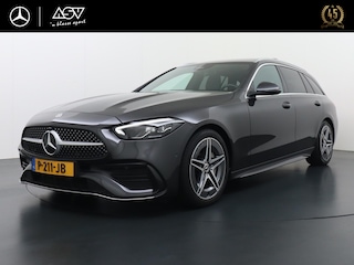 Mercedes-Benz C-klasse Estate 180 AMG Line | Panorama - Schuifdak | Trekhaak Wegklapbaar | Sfeerverlichting | Achteruitrij Camera | Smartphone Integratie | DAB+ Radio