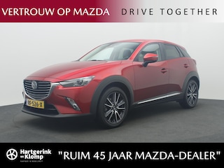 Mazda CX-3 2.0 GT-M met afneembare trekhaak en Apple CarPlay : dealer onderhouden