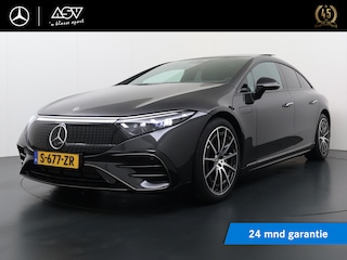 Mercedes-Benz EQS 450+ AMG Line 108 kWh | BTW Verrekenbaar | Panorama - Schuifdak | Distronic Cruise Control | Head-Up Display | Burmester Surround System | 21"AMG Velgen | Luchtvering & Achteras Besturing
