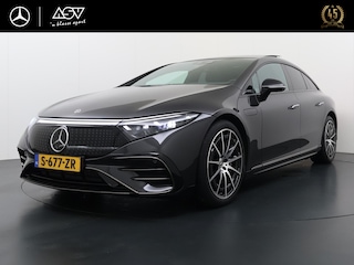 Mercedes-Benz EQS 450+ AMG Line 108 kWh | BTW Verrekenbaar | Panorama - Schuifdak | Distronic Cruise Control | Head-Up Display | Burmester Surround System | 21"AMG Velgen | Luchtvering & Achteras Besturing