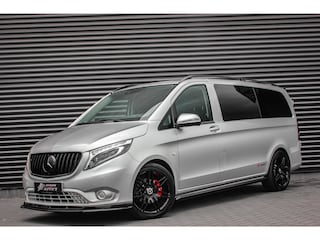 Mercedes-Benz Vito 215PK LANG JB- EDITION FULL BLACK / AMG / SPOILER / VERLAGINGSVEREN / NAVIGATIE / SIDE- BARS / FULL / NAVIGATIE