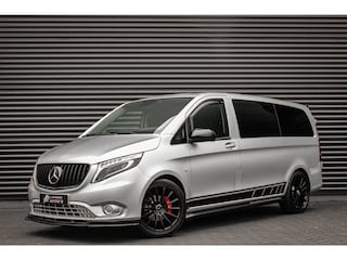 Mercedes-Benz Vito 215PK LANG JB- EDITION FULL BLACK / AMG / SPOILER / VERLAGINGSVEREN / NAVIGATIE / SIDE- BARS / FULL / NAVIGATIE